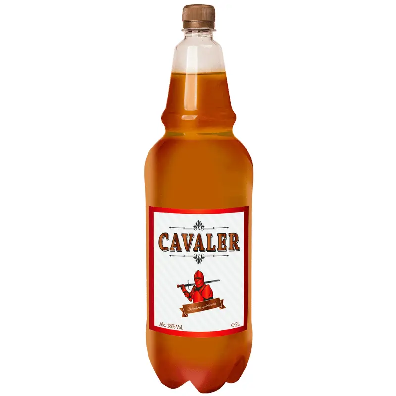 Cavaler cu Aromă de Rom 18% 2 l PET