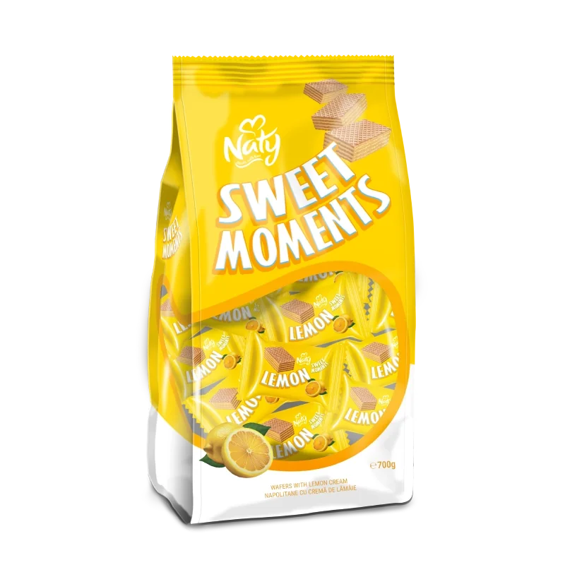 Naty Sweet Moments – Waffeln mit Zitronencreme 700 g