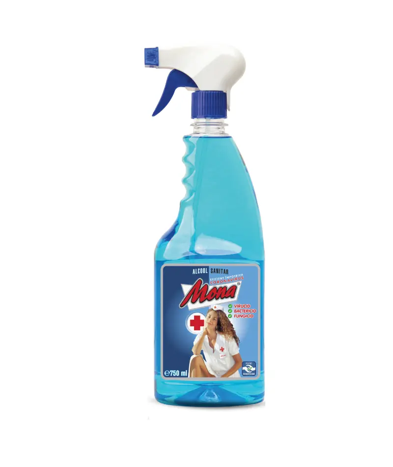 Pulverizator Alcool Sanitar 70% Mona – 750 ml