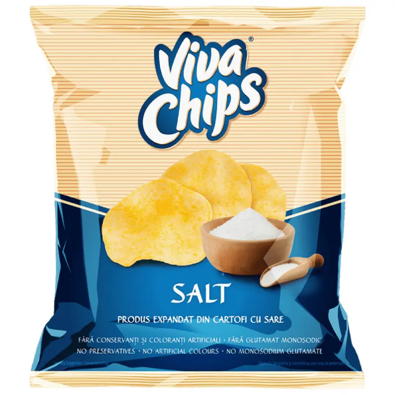 Viva Chips cu Sare 50 g