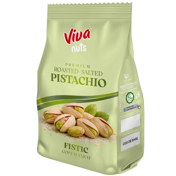 Viva Nuts – Fistic în Coajă Copt și Sărat 135 g