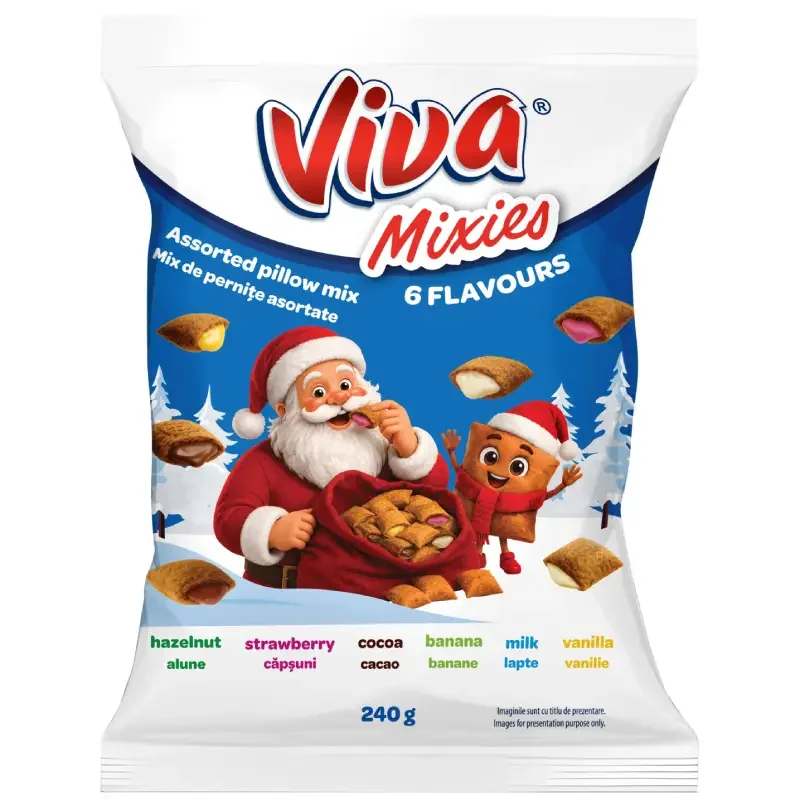 Viva Mixies Pernițe Asortate 240 g – Ediție de Crăciun