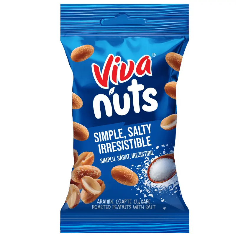 Viva Nuts – Arahide Coapte cu Sare 100 g